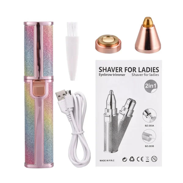 2-in-1 Rechargeable Hair Remover