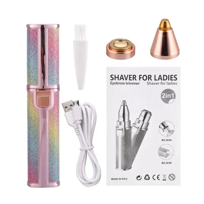 2-in-1 Rechargeable Hair Remover