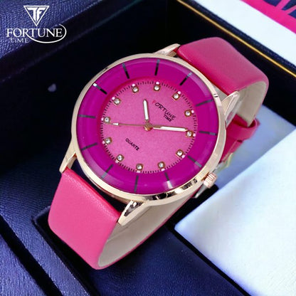 Fortune Times FTC Ladies Quartz Analog Wrist Watch