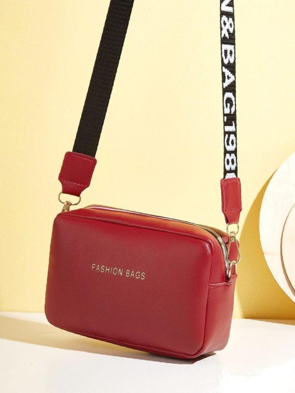 Girl’s PU Leather Printed Shoulder Bag